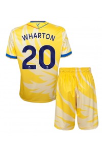 Crystal Palace Adam Wharton #20 Babytruitje Uit tenue Kind 2024-25 Korte Mouw (+ Korte broeken)